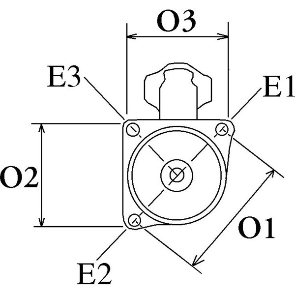 Startmotor 12V HC-CARGO HC-Cargo