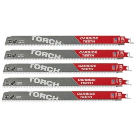Tigersågblad för metall 230 mm 10TPI 5-pack MILWAUKEE MILWAUKEE