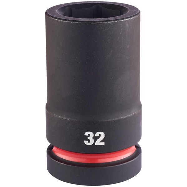 Krafthylsa 1" lång 32 mm MILWAUKEE MILWAUKEE
