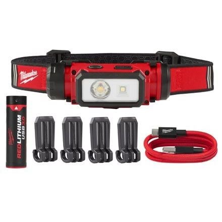 Uppladdningsbar pannlampa USB MILWAUKEE MILWAUKEE