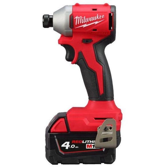 Kompakt kolborstfri 1/4″ Hex-slagskruvdragare MILWAUKEE MILWAUKEE