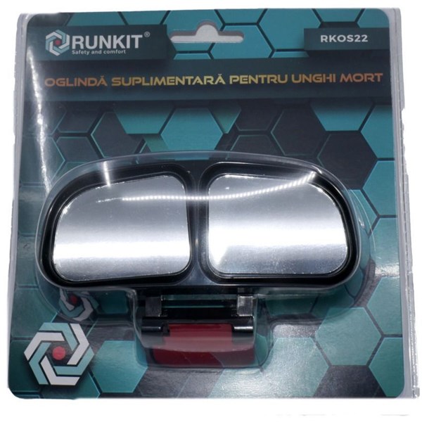 Extra backspegel dubbel 130x52 mm