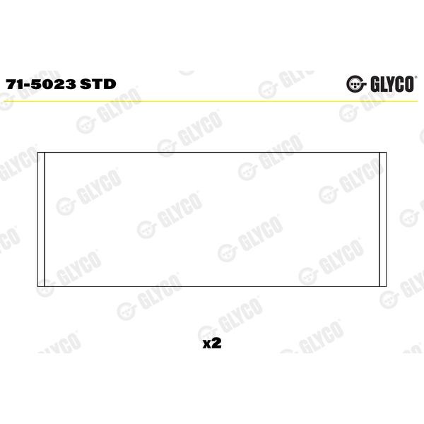 Vevstakslager GLYCO GLYCO