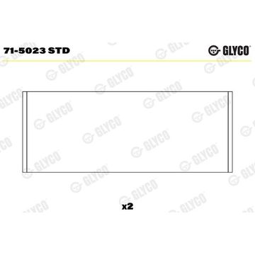 Vevstakslager GLYCO GLYCO