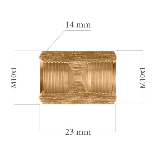Adapter, bromsledning