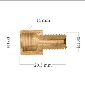Adapter, bromsledning