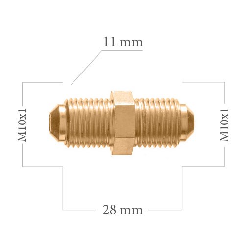 Adapter, bromsledning