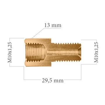 Adapter, bromsledning