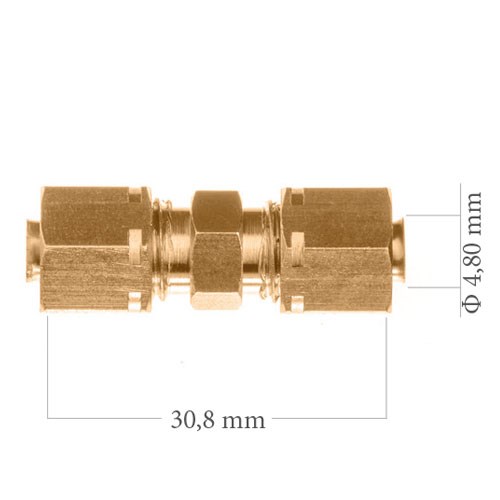 Adapter, bromsledning Adapter, bromsledning