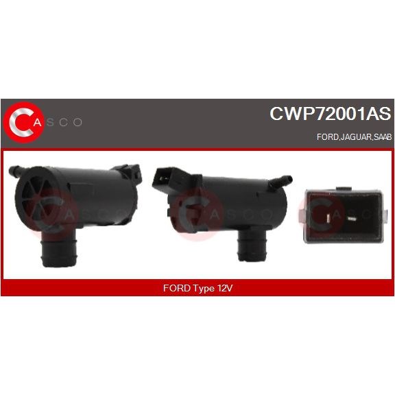Spolarpump 12V