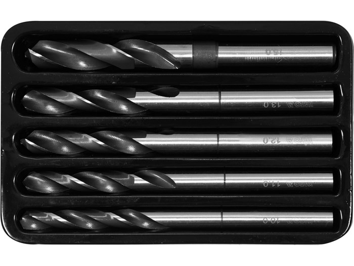 Spiralborrsats 10-15 mm 5 delar YATO Yato