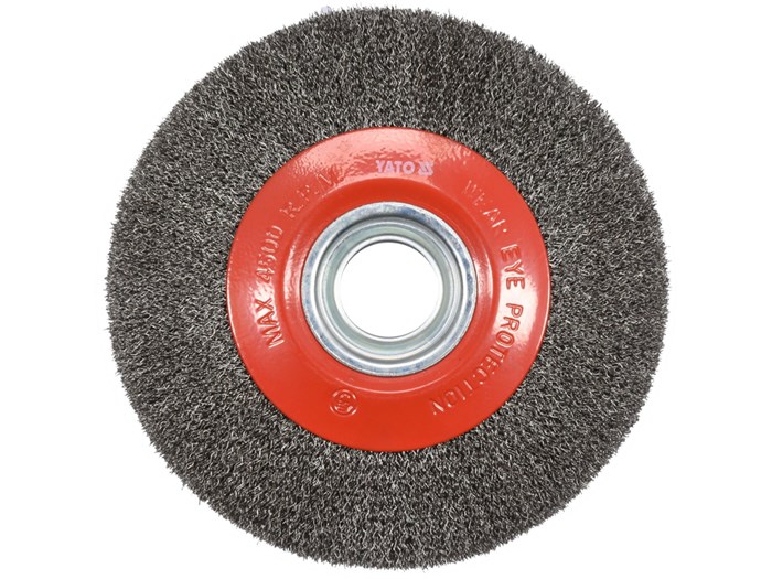 Stålborste 200 mm Ø32 mm inox YATO Yato