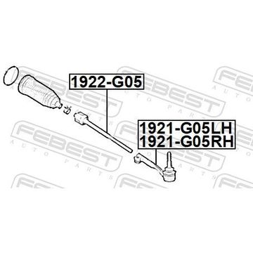 Styrled, framaxel vänster - BMW X5 [G05, F95], X5 Van [G05], X6 [G06 ...
