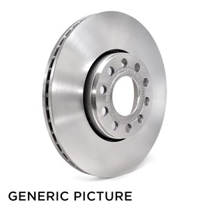 Bromsskiva Solid, Bakaxel, Framaxel