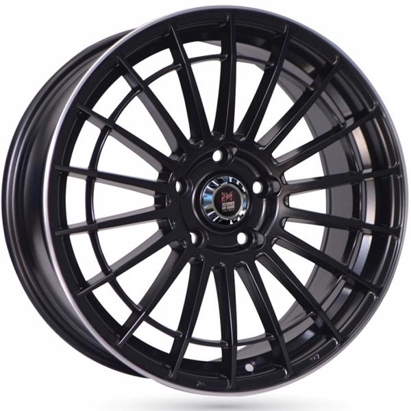 24H Du Mans Mulsanne Satin Black Machined Lip 24H Du Mans