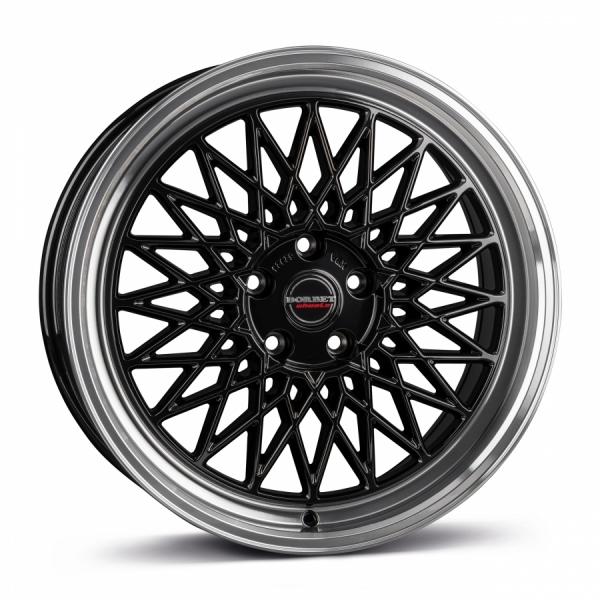 BORBET B Black Rim Polished Borbet BORBET B Black Rim Polished Borbet