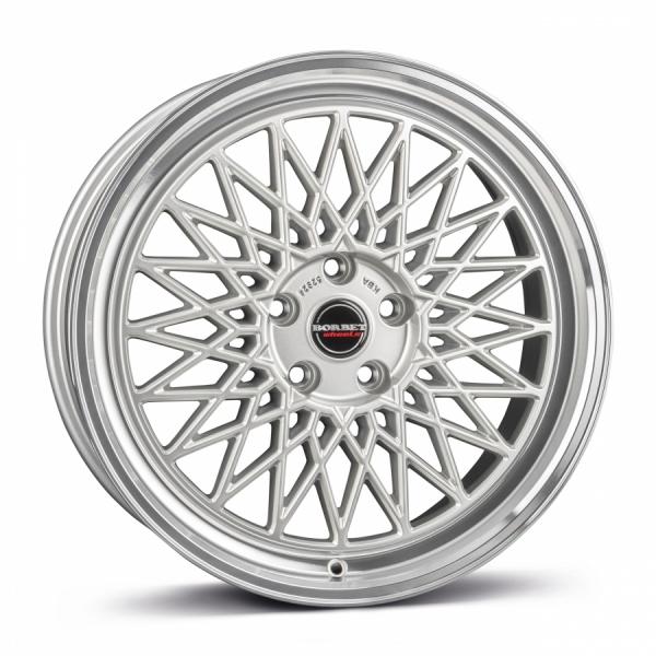 BORBET B Silver Rim Polished Borbet BORBET B Silver Rim Polished Borbet