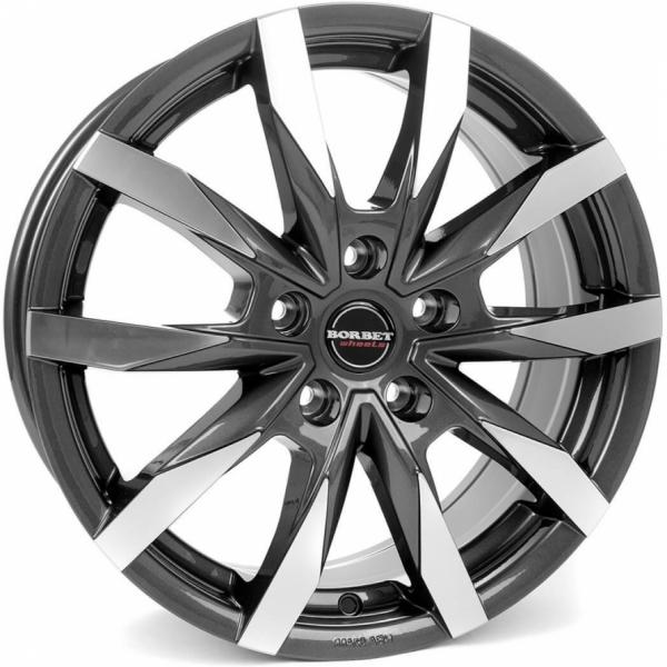 BORBET CW5 Mistral Anthracite Gloss Pol Borbet BORBET CW5 Mistral Anthracite Gloss Pol Borbet