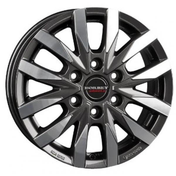 BORBET CW6 Anthracite Dark  Polished Borbet