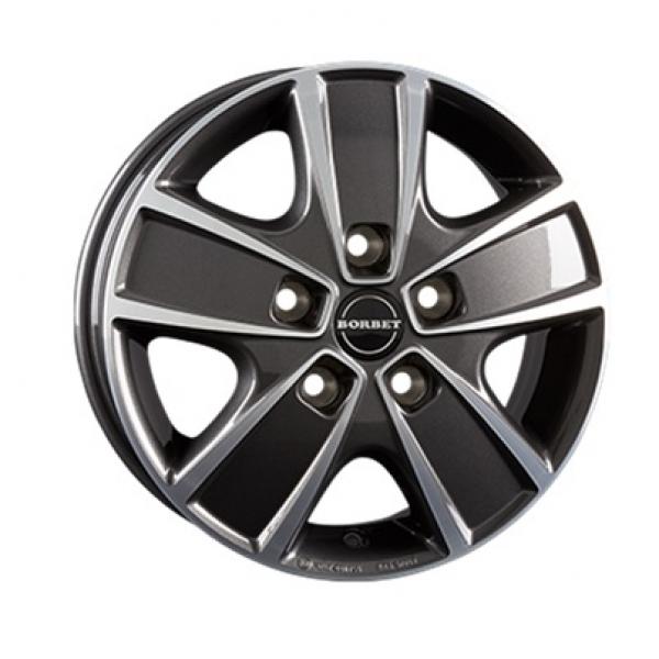 BORBET CWG Mistral anthracite Polished Borbet