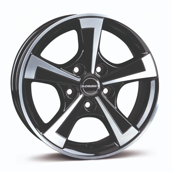 BORBET CWT Black Polished Glossy Borbet