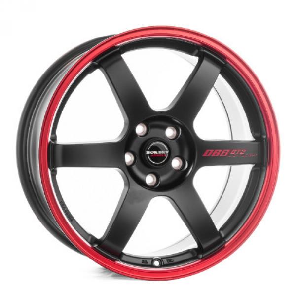 BORBET DB8GT2 Black Matt Rim Red Borbet