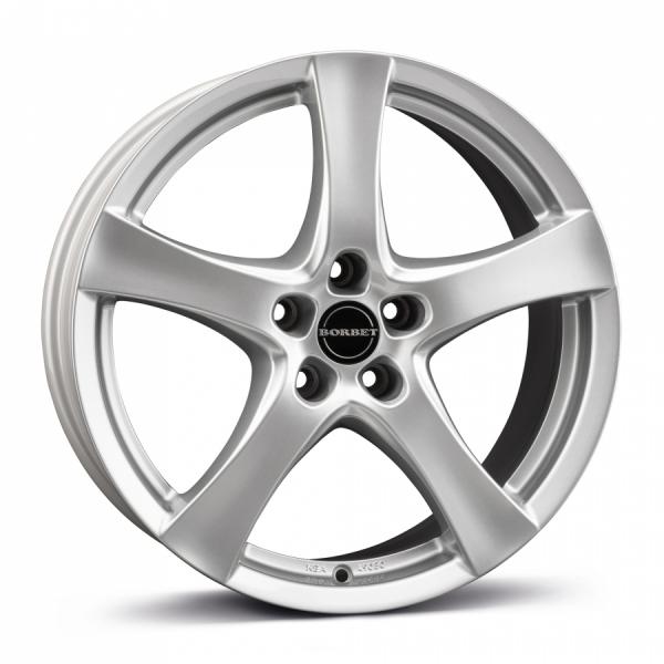 BORBET F Brilliant Silver Borbet