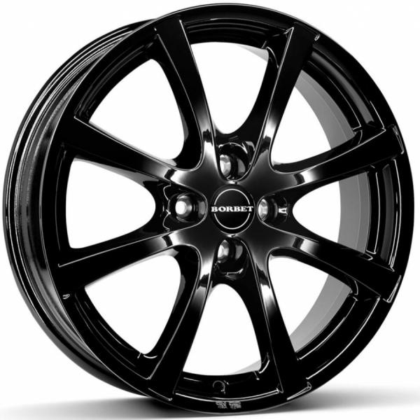 BORBET LV4 Black Glossy Borbet BORBET LV4 Black Glossy Borbet