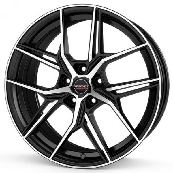 BORBET QX Black Polished Matt Borbet