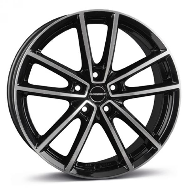 BORBET TF Black Rim Polished Glossy Borbet BORBET TF Black Rim Polished Glossy Borbet
