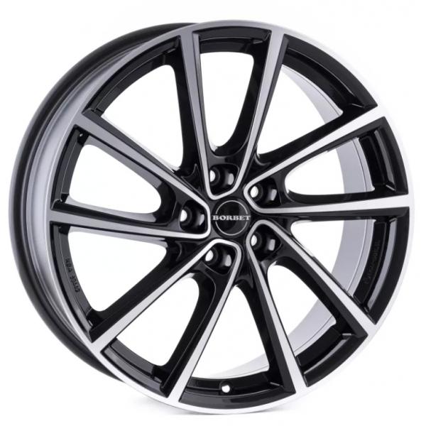BORBET V Black Polished Glossy Borbet