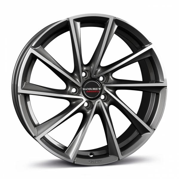 BORBET VTX Graphite Polished Borbet BORBET VTX Graphite Polished Borbet
