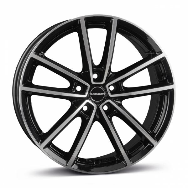 BORBET W Black Polished Glossy Borbet BORBET W Black Polished Glossy Borbet