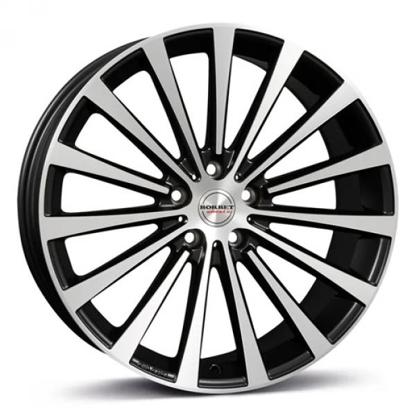 BORBET XV Black Polished Matt Borbet BORBET XV Black Polished Matt Borbet