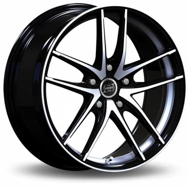 INFINY Toxic Bright Black Machined Face Infiny