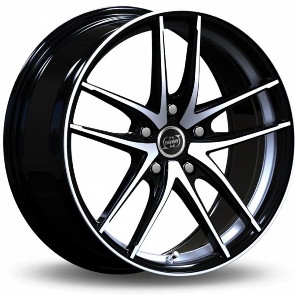 INFINY Toxic Shiny Black Machined Face Infiny