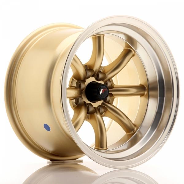 Japan Racing JR19 Gold Machined LIP Japan Racing