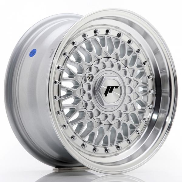 Japan Racing JR9 Silver Machined LIP With Rivet Silver Japan Racing Japan Racing JR9 Silver Machined LIP With Rivet Silver Japan Racing