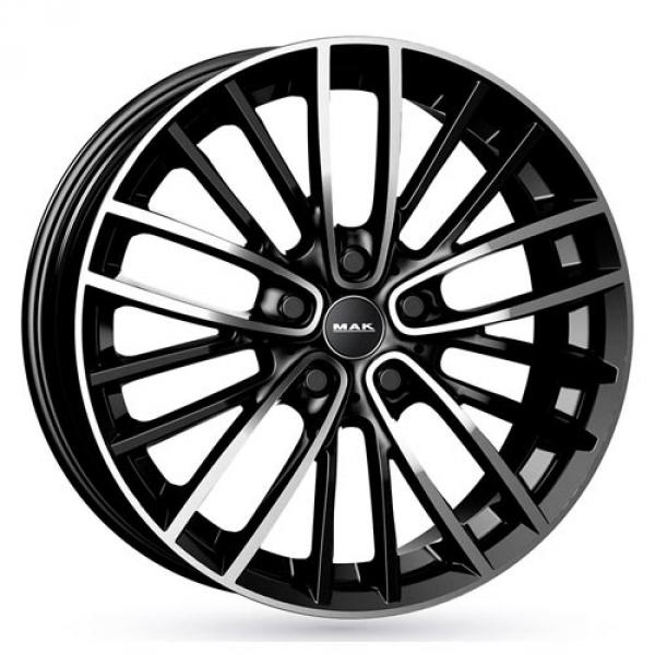 MAK Chelsea Black Machined Face Mak