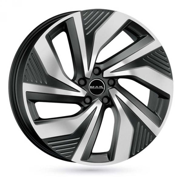 MAK Electra Black Machined Face Mak