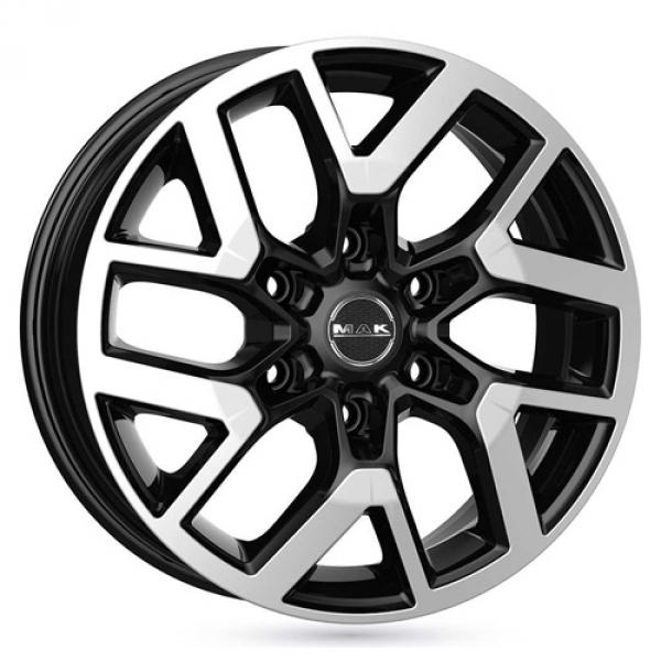 MAK Gravel Black Machined Face Mak MAK Gravel Black Machined Face Mak