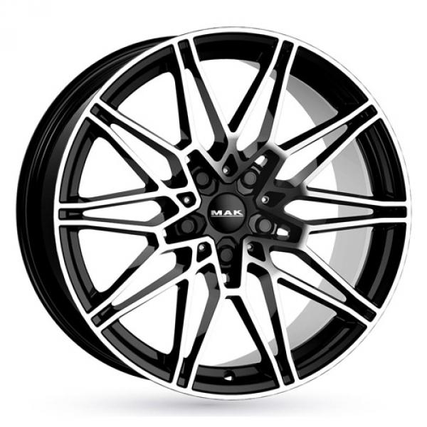 MAK Koenig Black Machined Face Mak