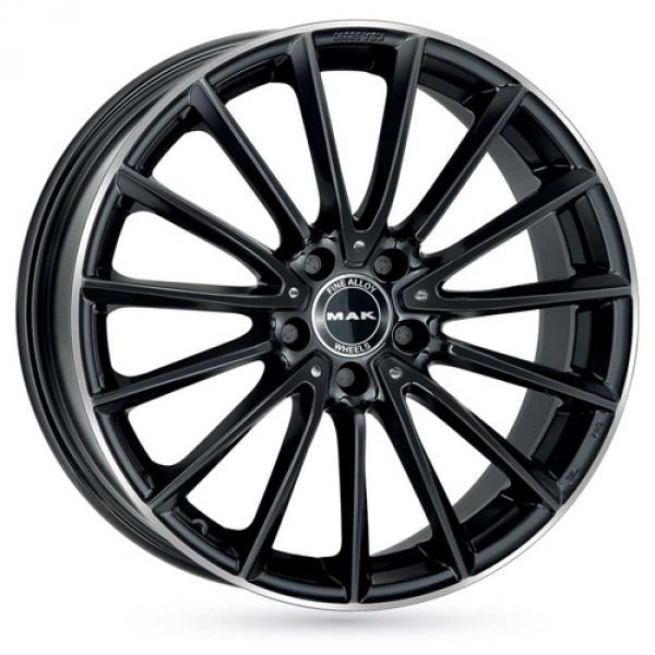 MAK Komet Shiny Black Machined Lip Mak