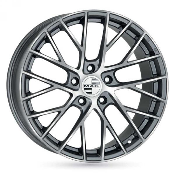 MAK Monaco Gun Metal Machined Face Mak