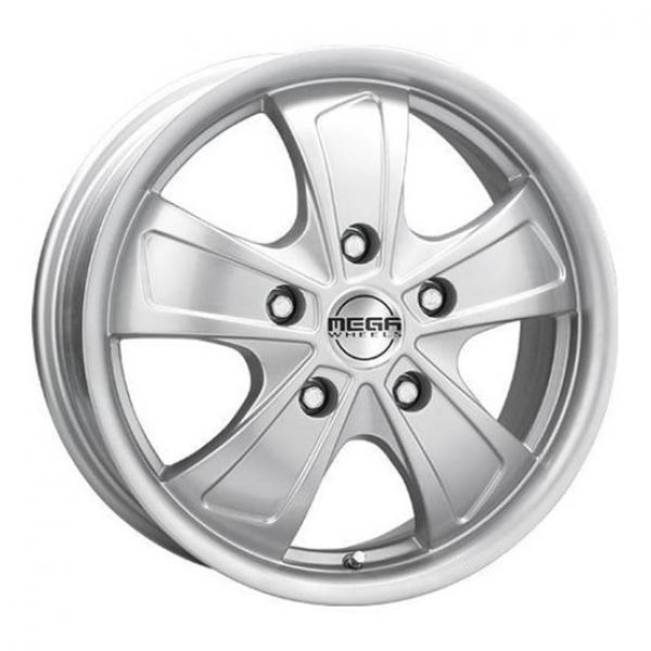 Mega Wheels Ferrera 6 Hyper silver Mega Wheels