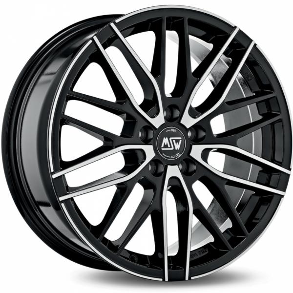 MSW 72 Gloss Black Machined Face MSW MSW 72 Gloss Black Machined Face MSW