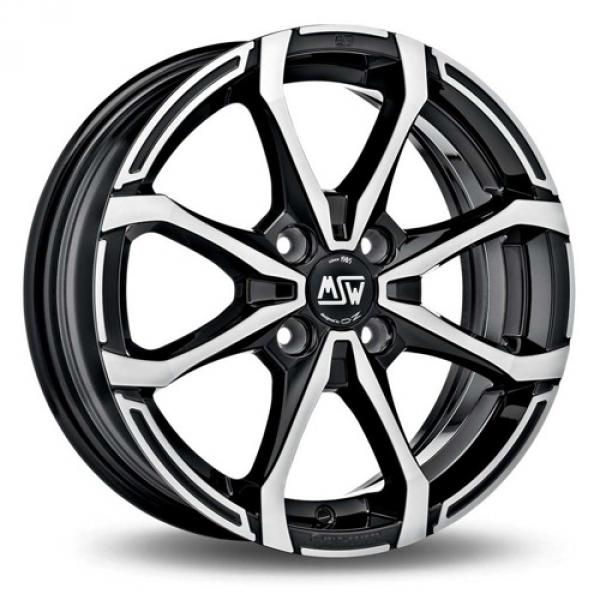 MSWX4 Shiny Black Machined Face MSW MSWX4 Shiny Black Machined Face MSW