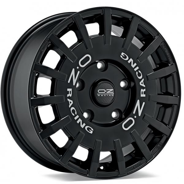 OZ Rally Racing Van Matt Black Silver Lettering OZ OZ Rally Racing Van Matt Black Silver Lettering OZ