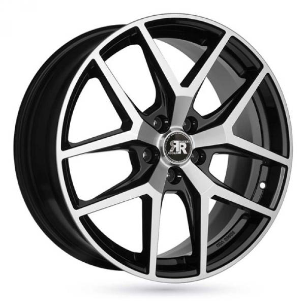 Racer Element Shiny Black Machined Face Racer Racer Element Shiny Black Machined Face Racer