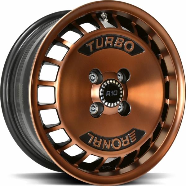 RONAL R10 TURBO Copper Matt front diamond cut RONAL RONAL R10 TURBO Copper Matt front diamond cut RONAL